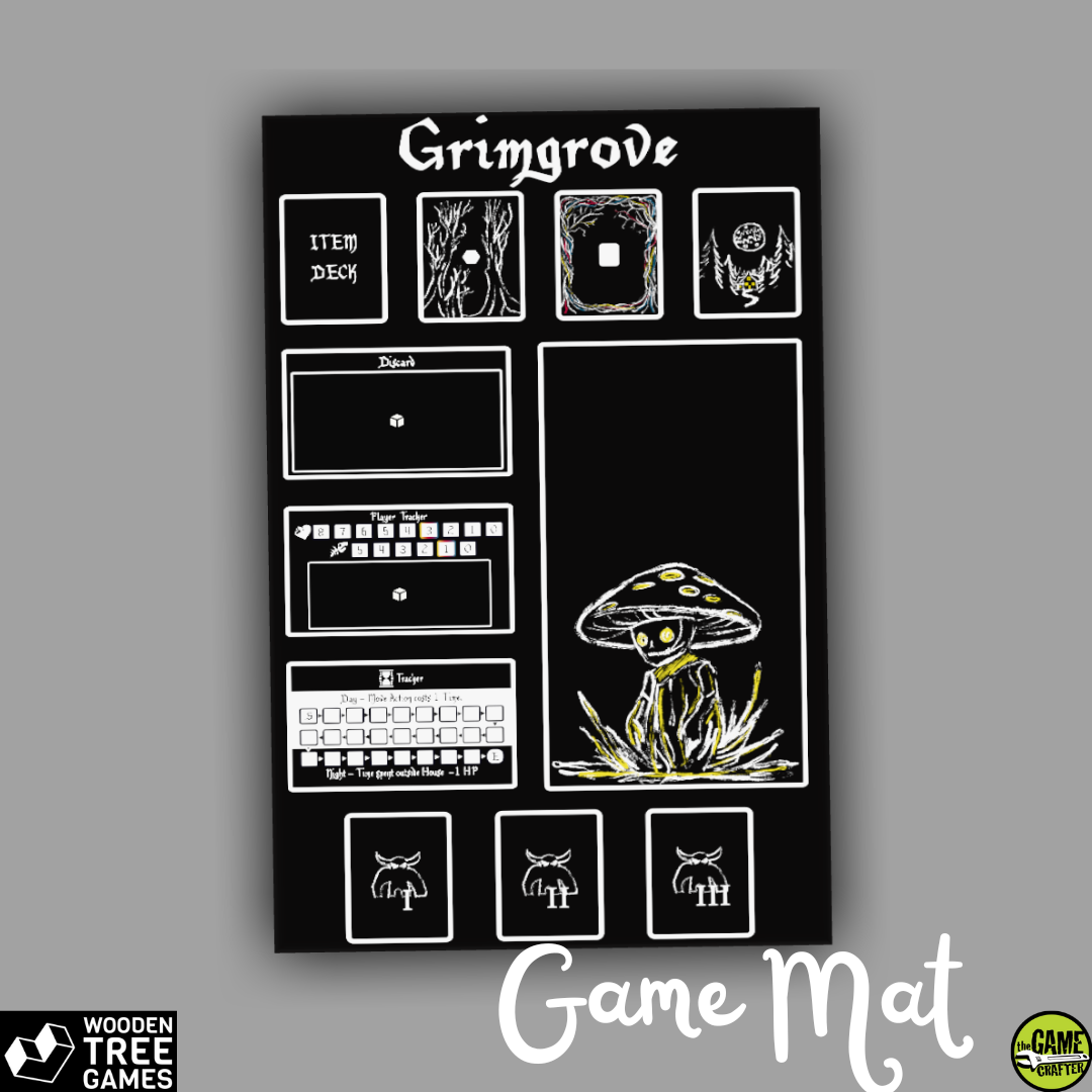 Grimgrove - Game Mat - Wooden Tree Games