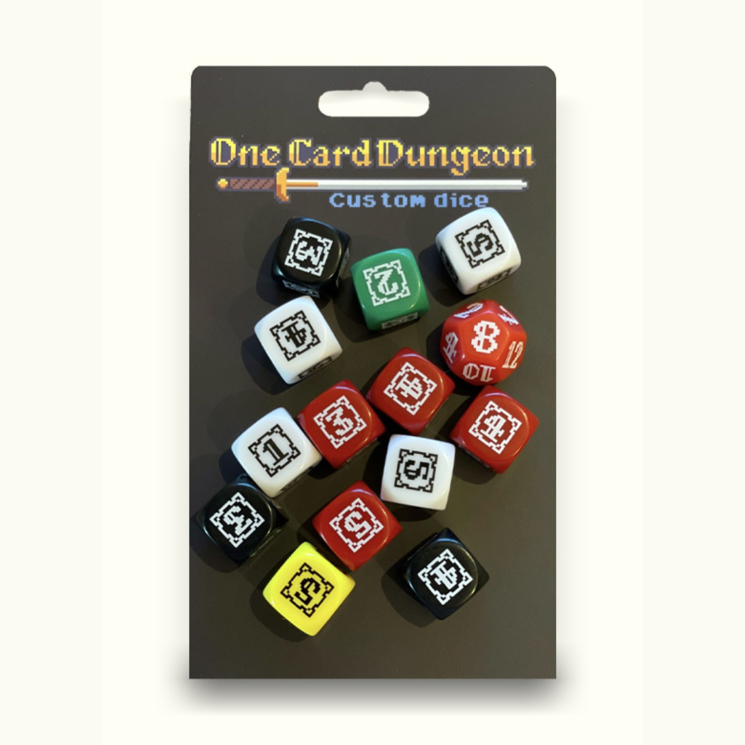 One Card Dungeon - Custom Dice