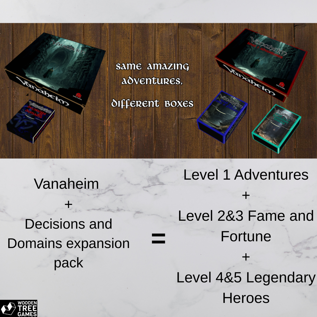 Vanaheim: Level 1 Adventures - Wooden Tree Games