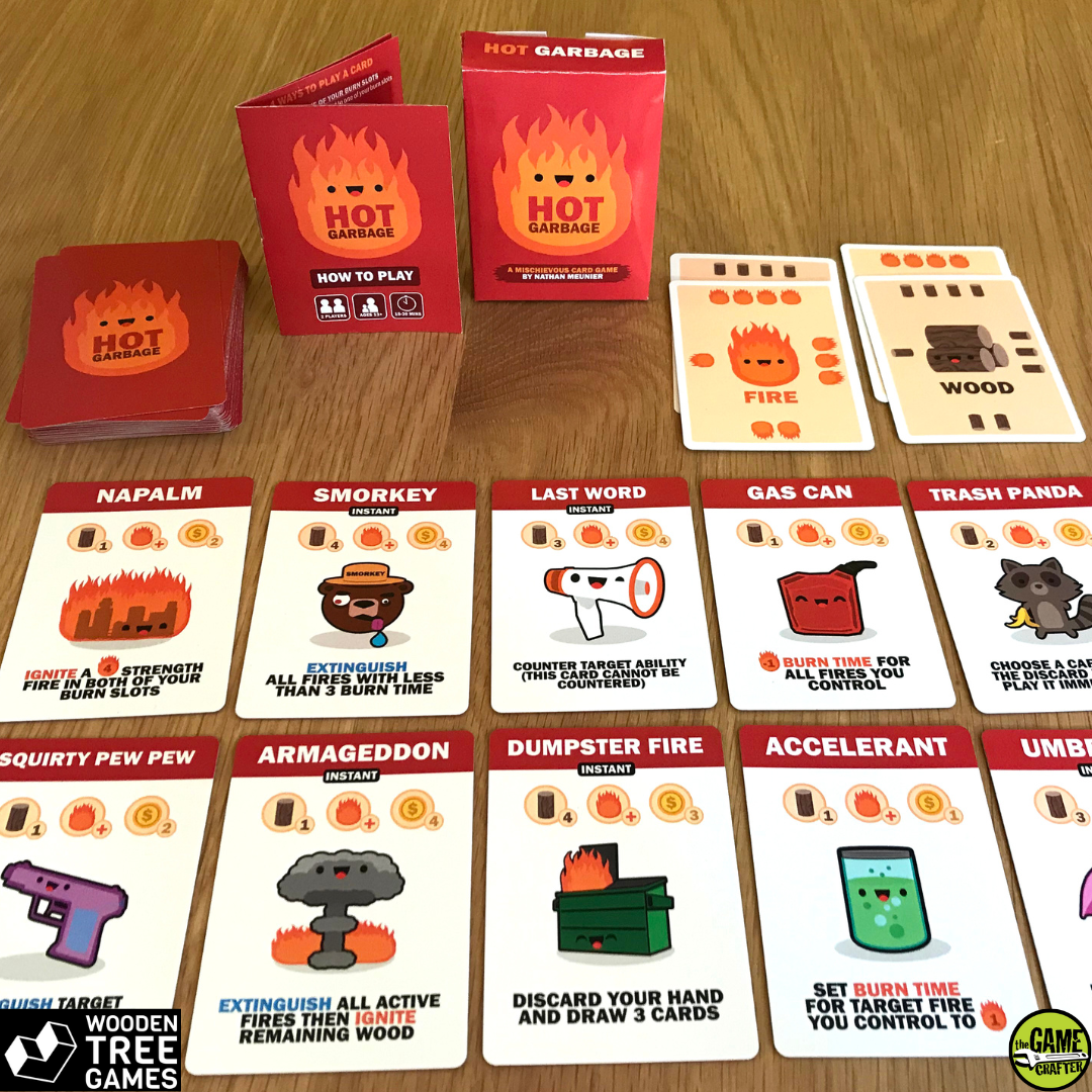 Hot Garbage - Wooden Tree Games