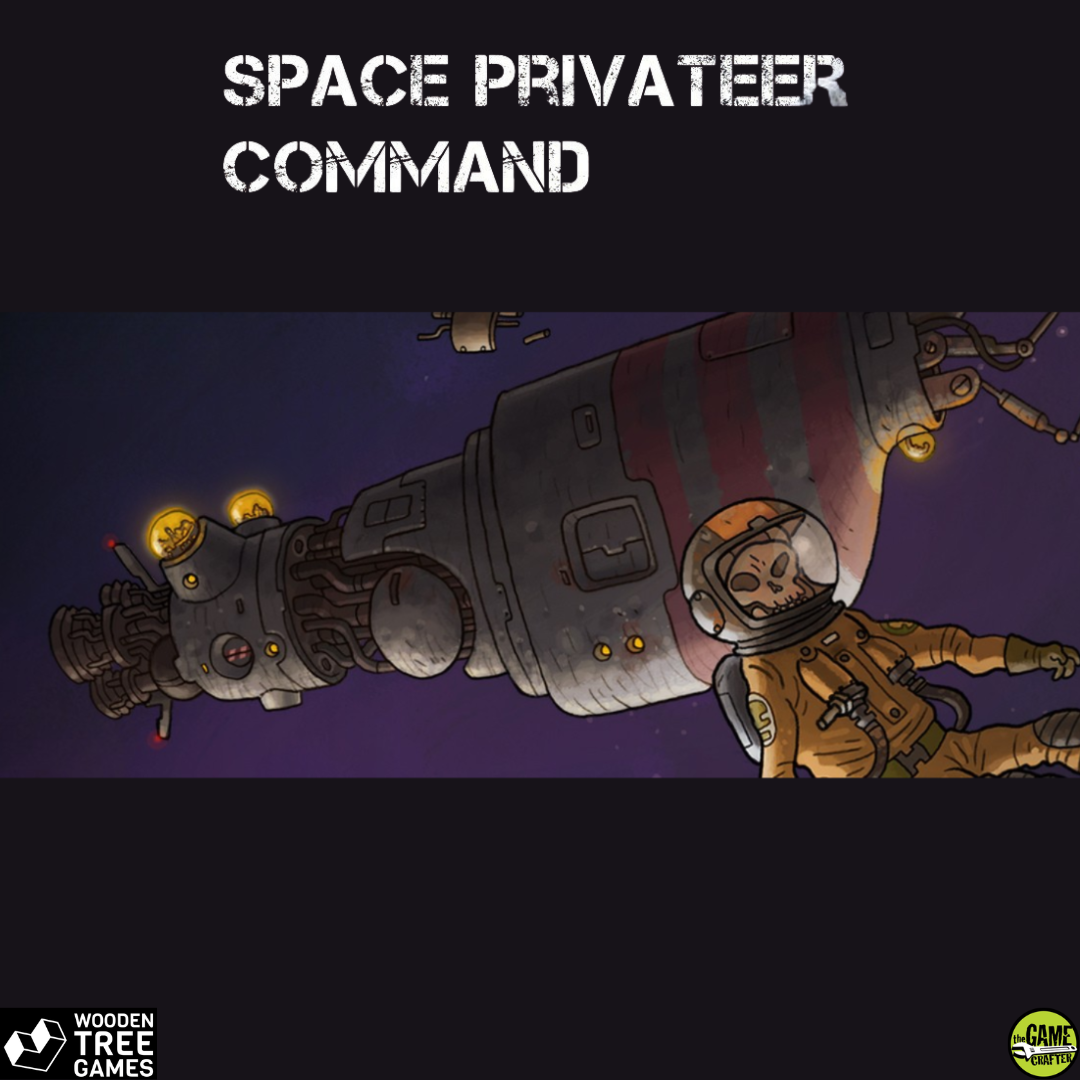Space Privateer Command - Wooden Tree Games
