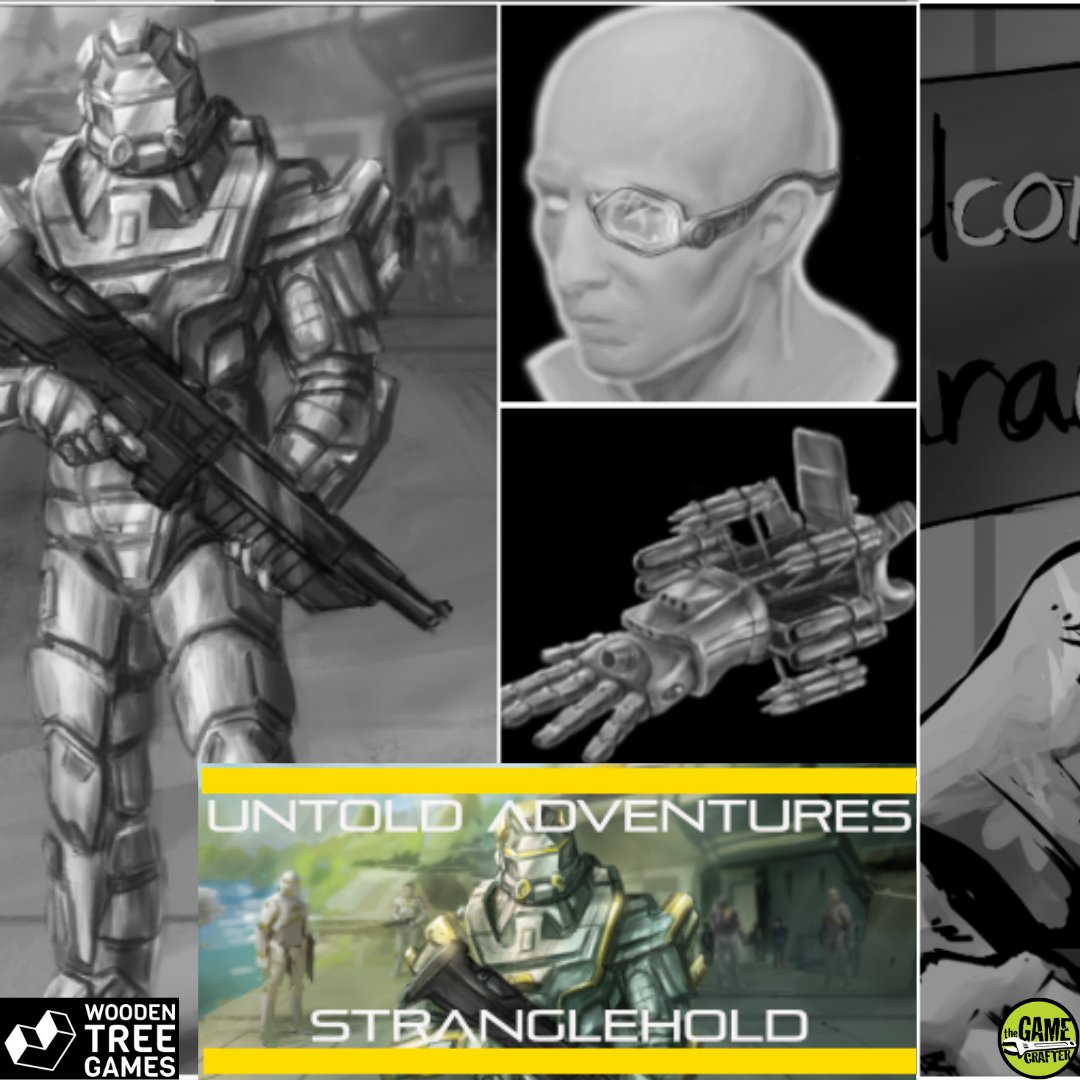 Aetherial War: Untold Adventures Stranglehold Expansion - Wooden Tree Games