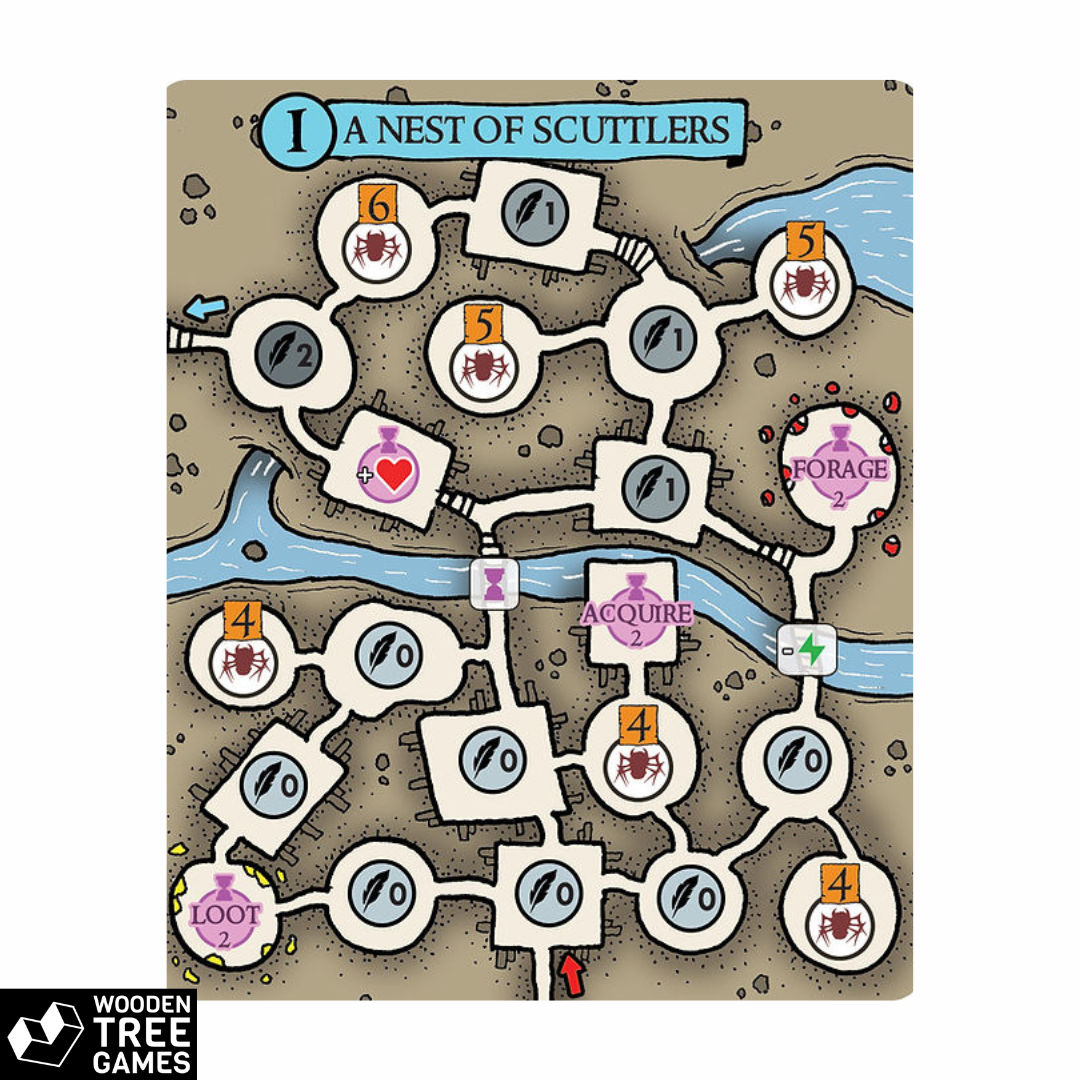 The Crows of Coppershell Bay - Wooden Tree Games