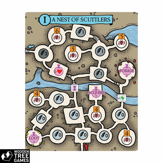 The Crows of Coppershell Bay - Wooden Tree Games