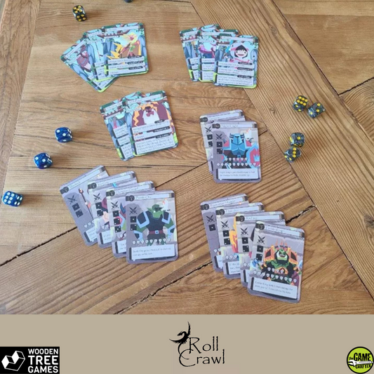 Roll Crawl - Wooden Tree Games