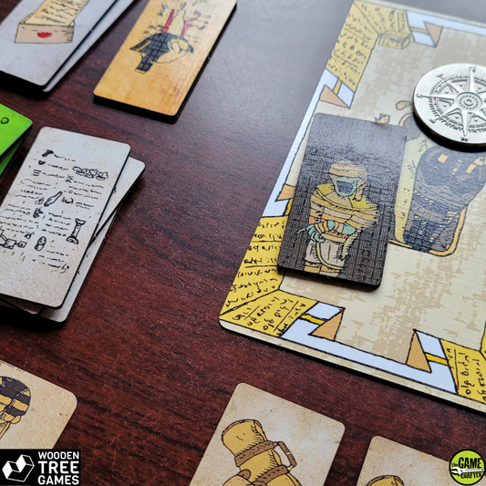 Legends of Expedition: The Crumbling Pyramid (VHS) - Wooden Tree Games