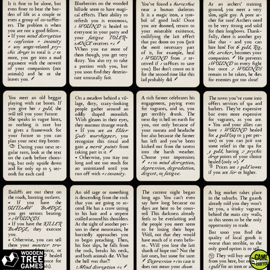 DOOM PILGRIM Black Bag - Wooden Tree Games