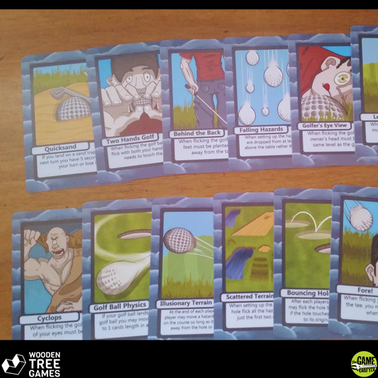 Table Golf - Wooden Tree Games