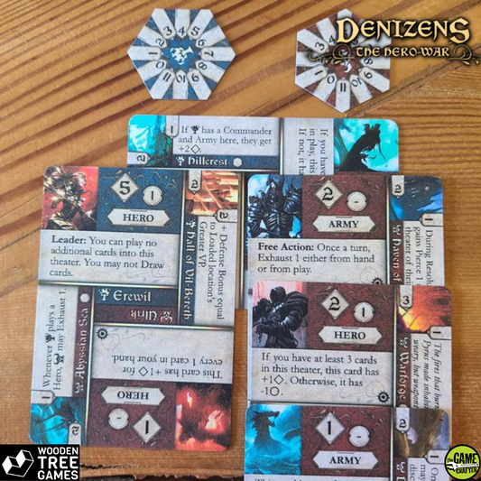 Denizens: The Hero-War - Wooden Tree Games
