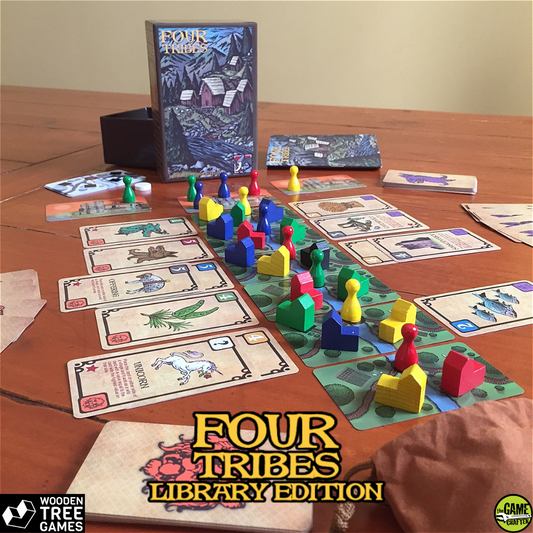 Four Tribes - Wooden Tree Games