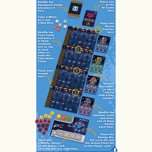 Cyberdoom Tower - Wooden Tree Games