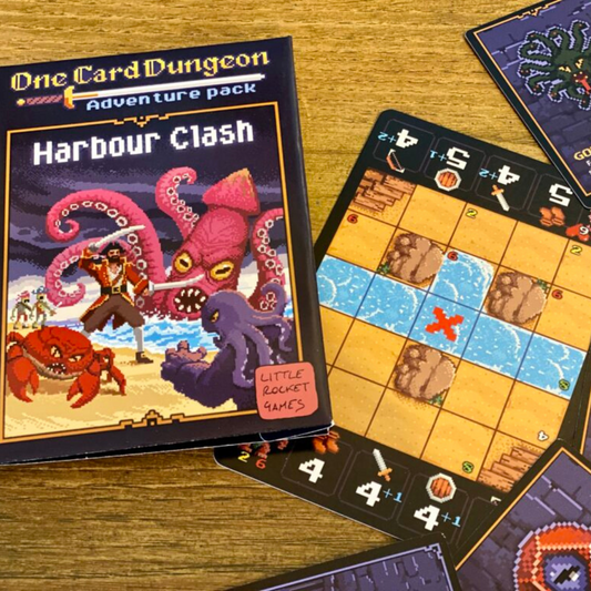 One Card Dungeon - Harbour Clash - Wooden Tree Games