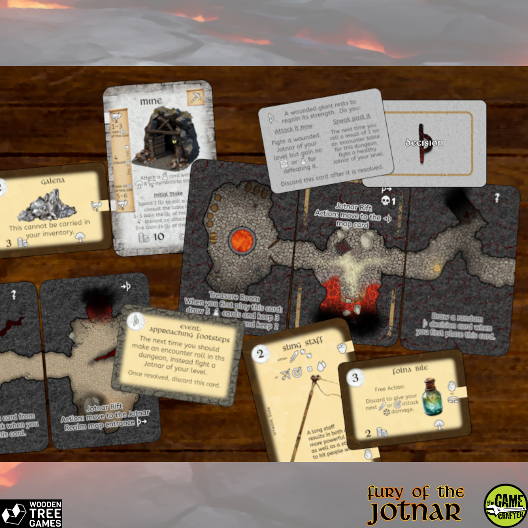 Fury of the Jotnar: Vanaheim Adventure - Wooden Tree Games