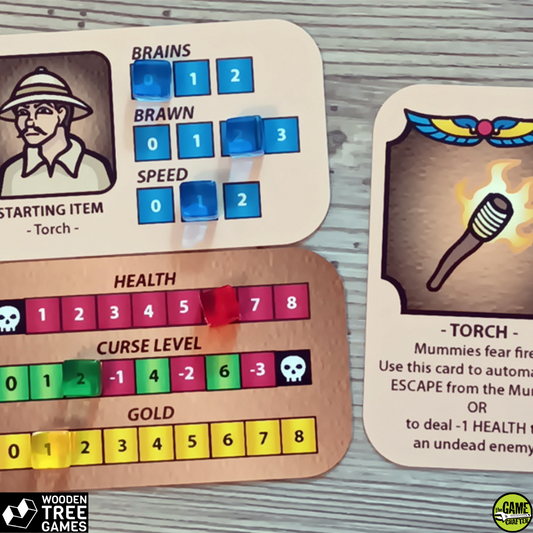 Canopic Jar Curse - Wooden Tree Games