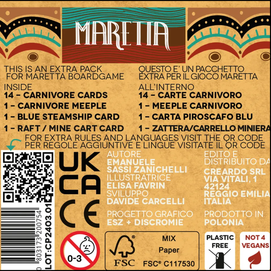 MARETTA – Extra Carnivore Pack