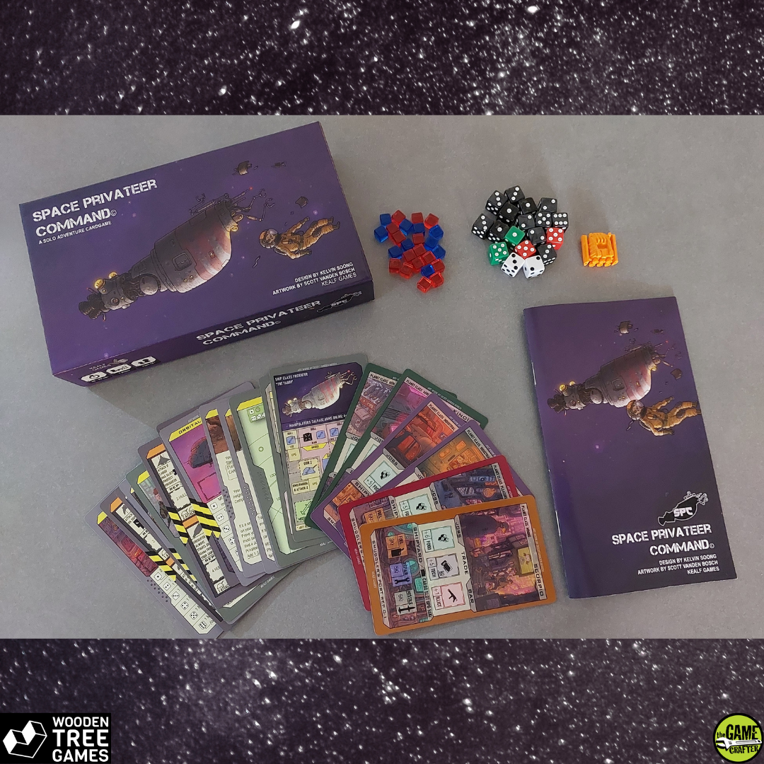 Space Privateer Command - Wooden Tree Games