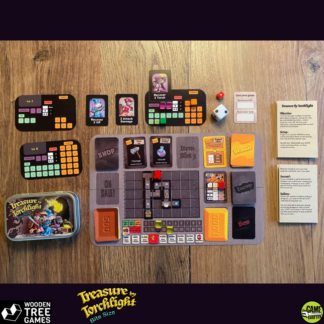 Treasure by Torchlight - Bite Size - Wooden Tree Games