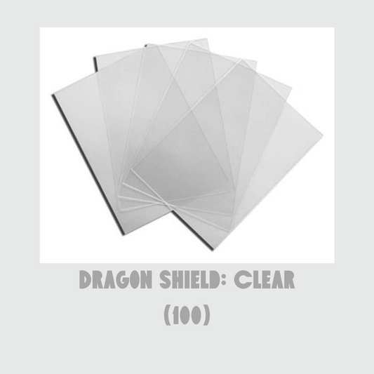 Dragon Shield: Clear - Wooden Tree Games