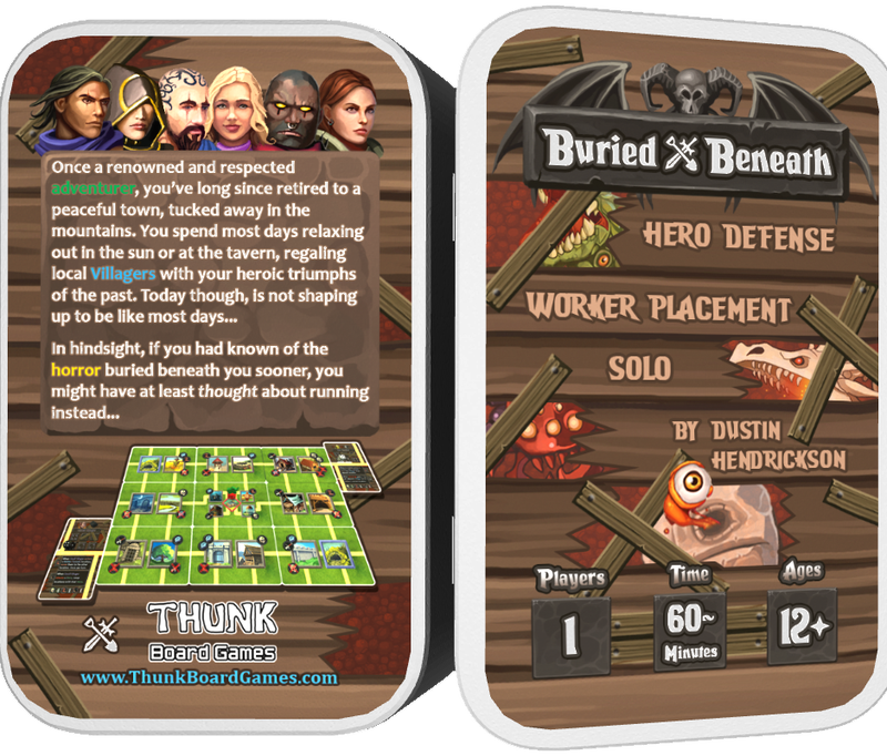 Buried Beneath - Wooden Tree Games