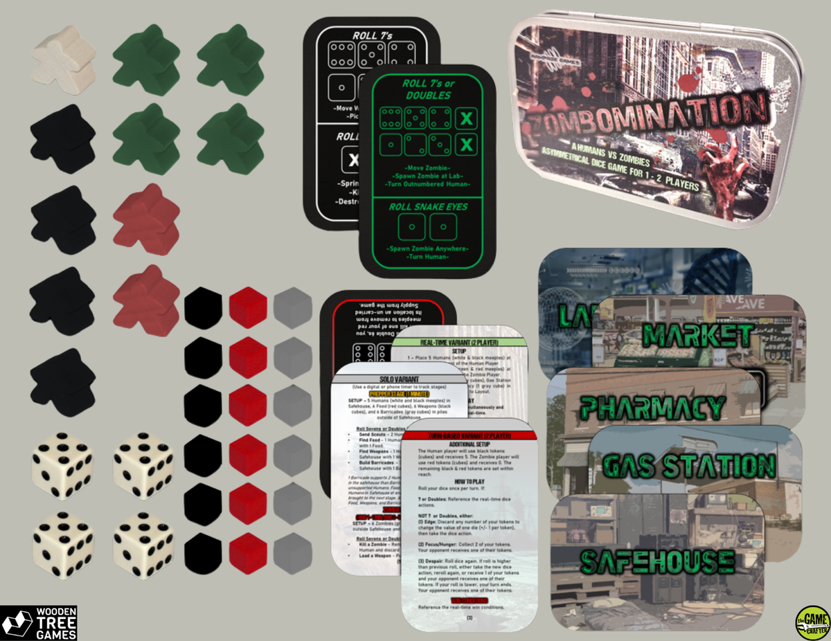 Zombomination - Wooden Tree Games