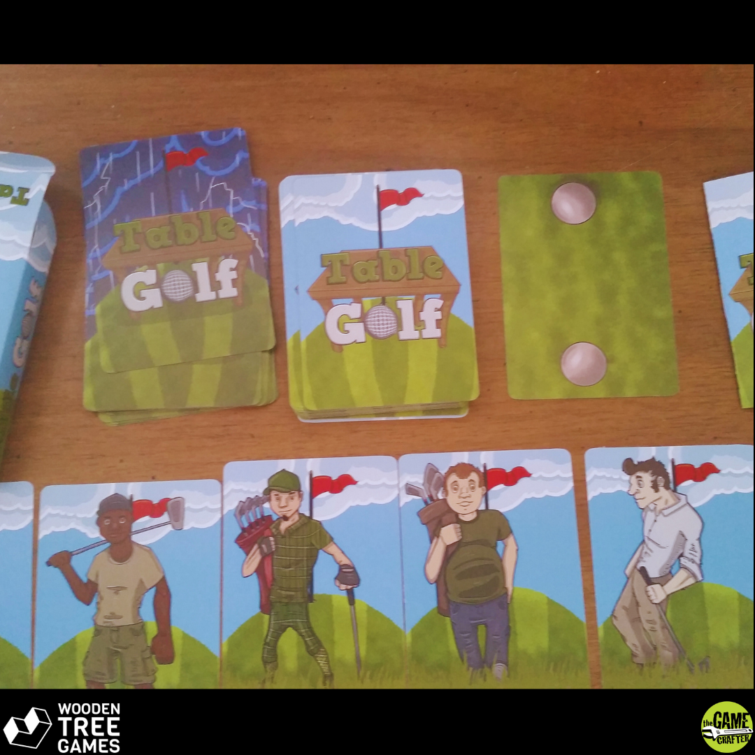 Table Golf - Wooden Tree Games