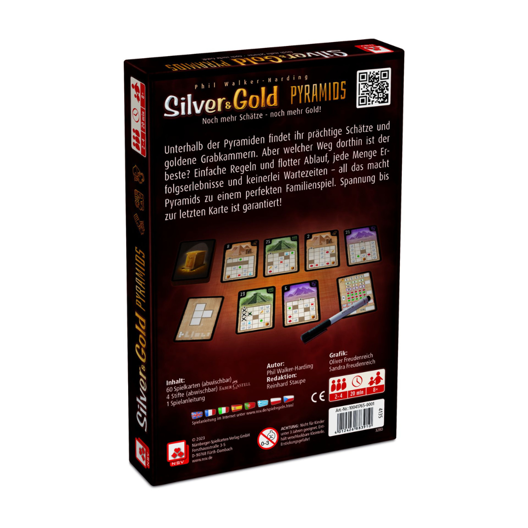 Silver & Gold PYRAMIDS