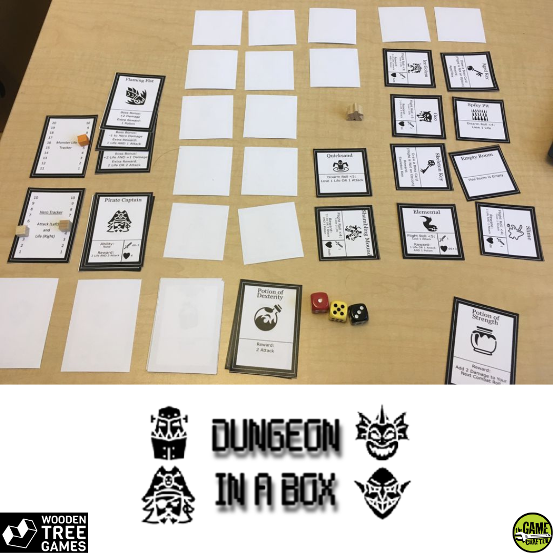 Dungeon in a Box - Wooden Tree Games