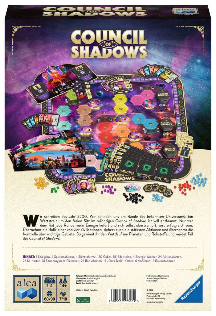 Council of Shadows - Wooden Tree Games