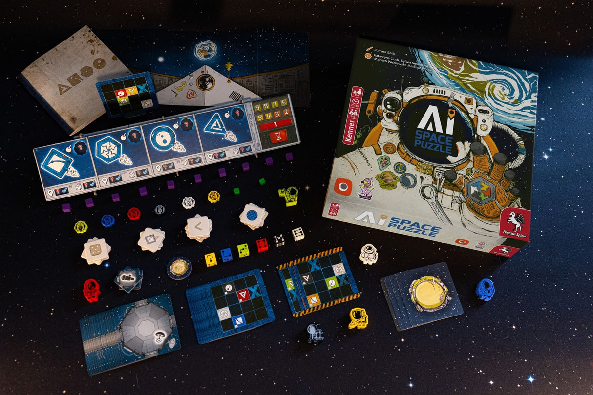 AI Space Puzzle - Wooden Tree Games