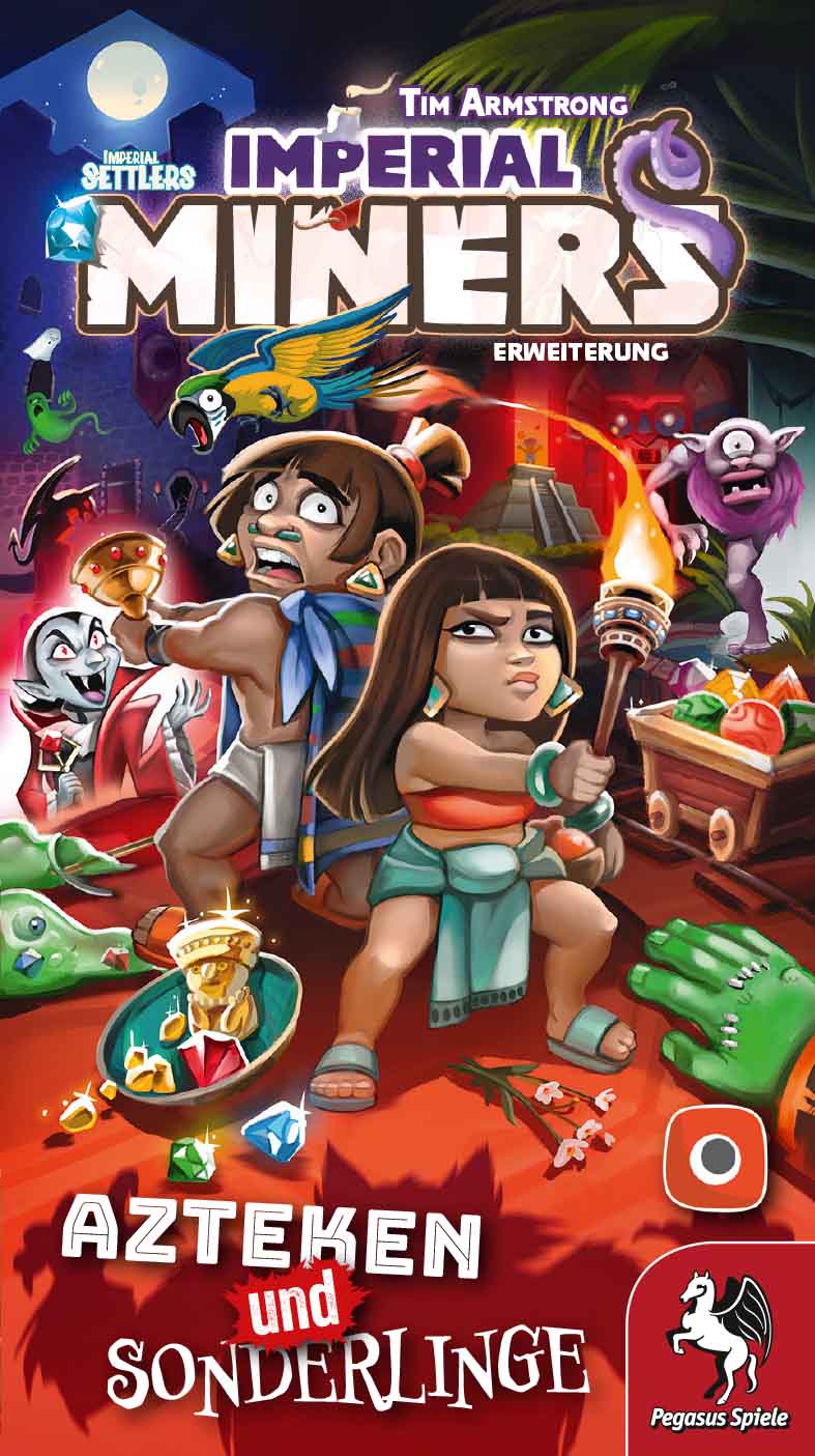 Imperial Miners: Azteken und Sonderlinge (Erweiterung) - Wooden Tree Games