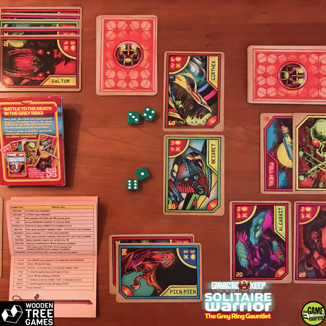Galactic Keep Solitaire Warrior