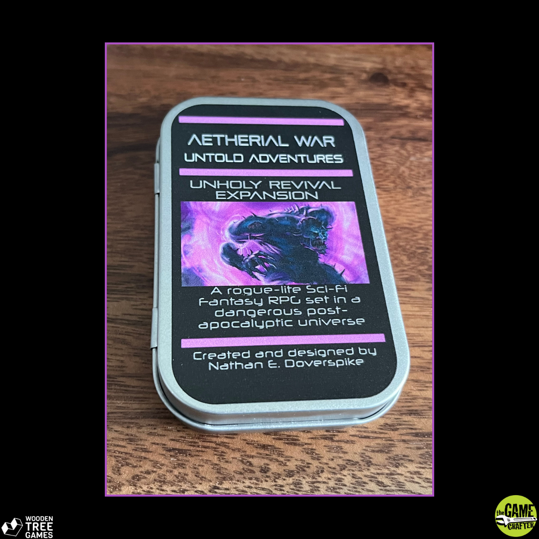 Aetherial War: Untold Adventures Unholy Revival Expansion - Wooden Tree Games