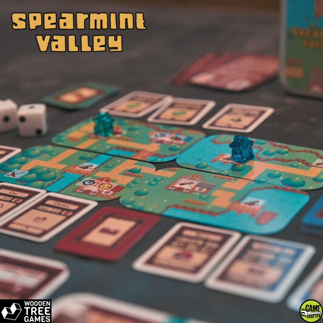 Spearmint Valley - Wooden Tree Games