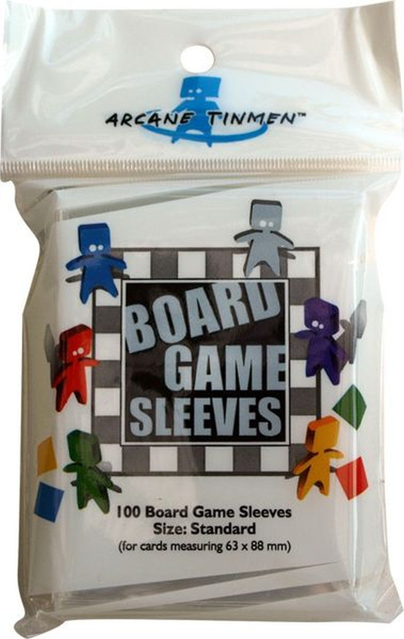 Board Game Sleeves: Standard 63x88mm (100) - Wooden Tree Games