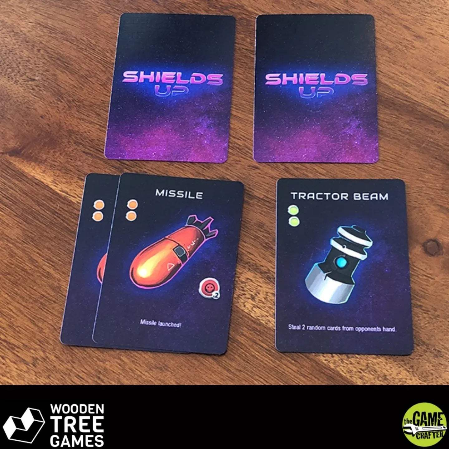 Shields Up! - Wooden Tree Games