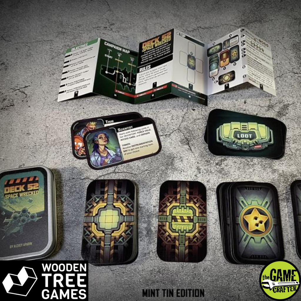 DECK 52: Space Wrecked - Wooden Tree Games