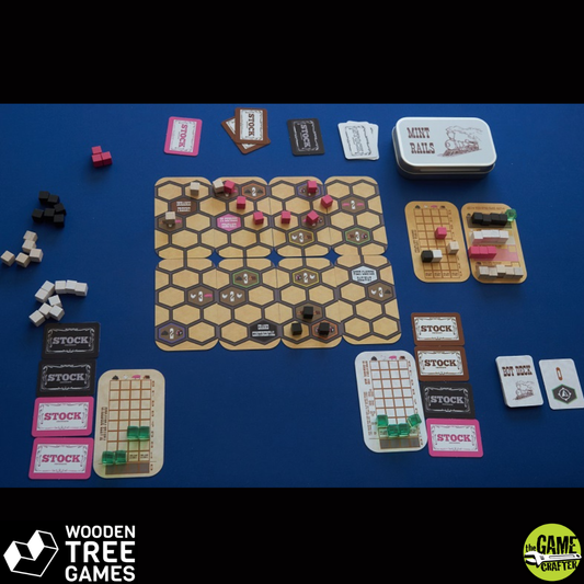 Mint Rails - Wooden Tree Games
