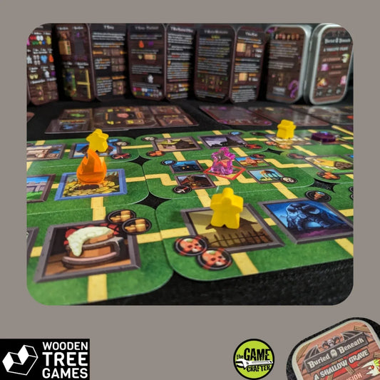 Buried Beneath - A Shallow Grave - Wooden Tree Games