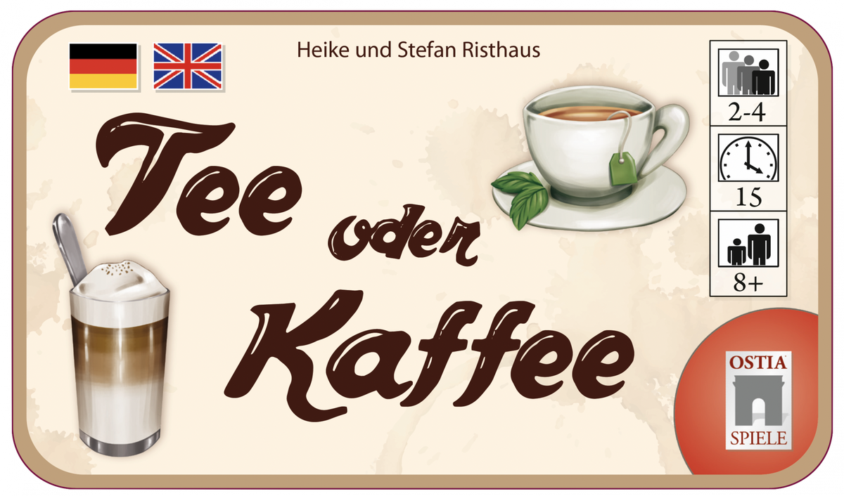 Tee oder Kaffee - Wooden Tree Games