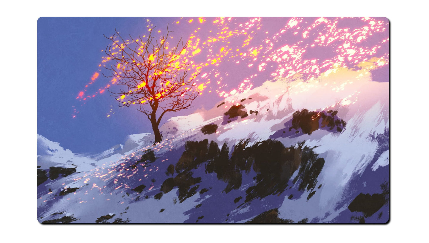 Playmat Burning Bloom