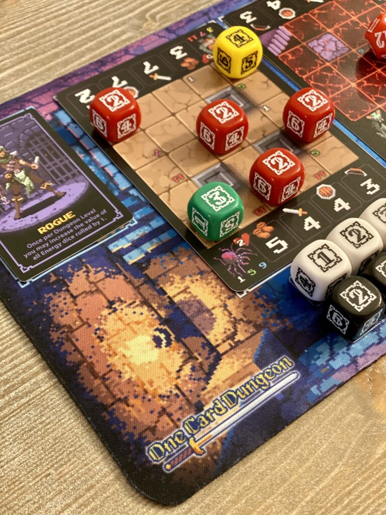 One Card Dungeon - Playmat - Wooden Tree Games