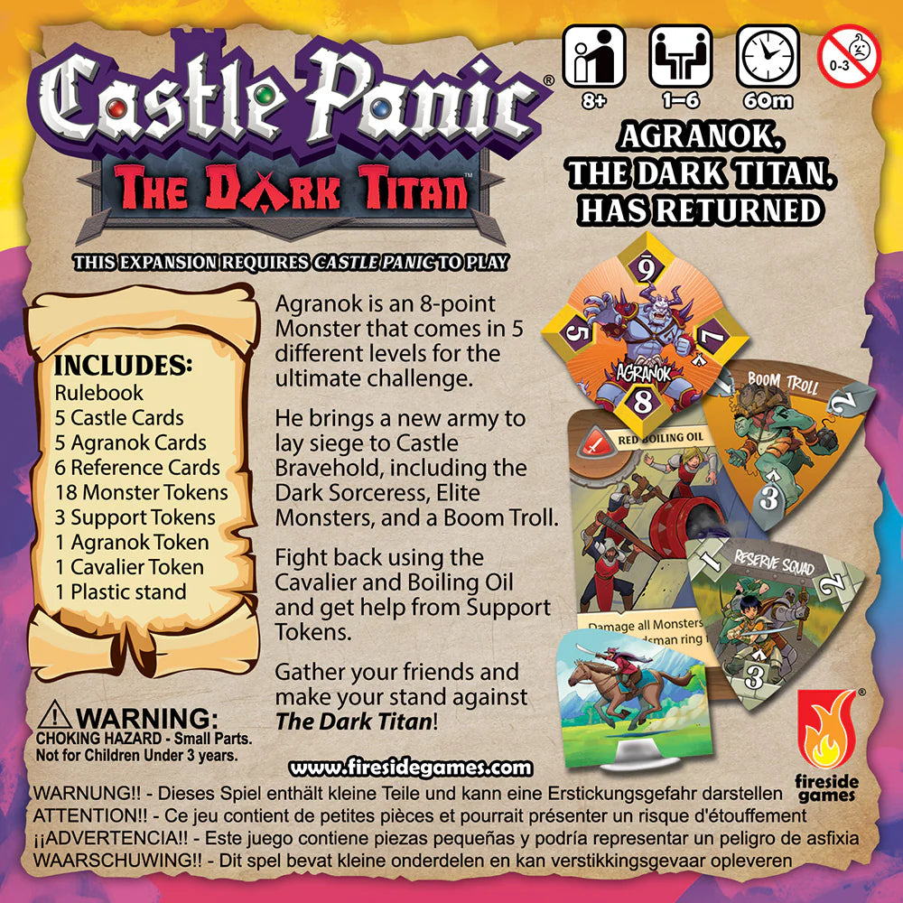 Castle Panic: The Dark Titan Second Edition