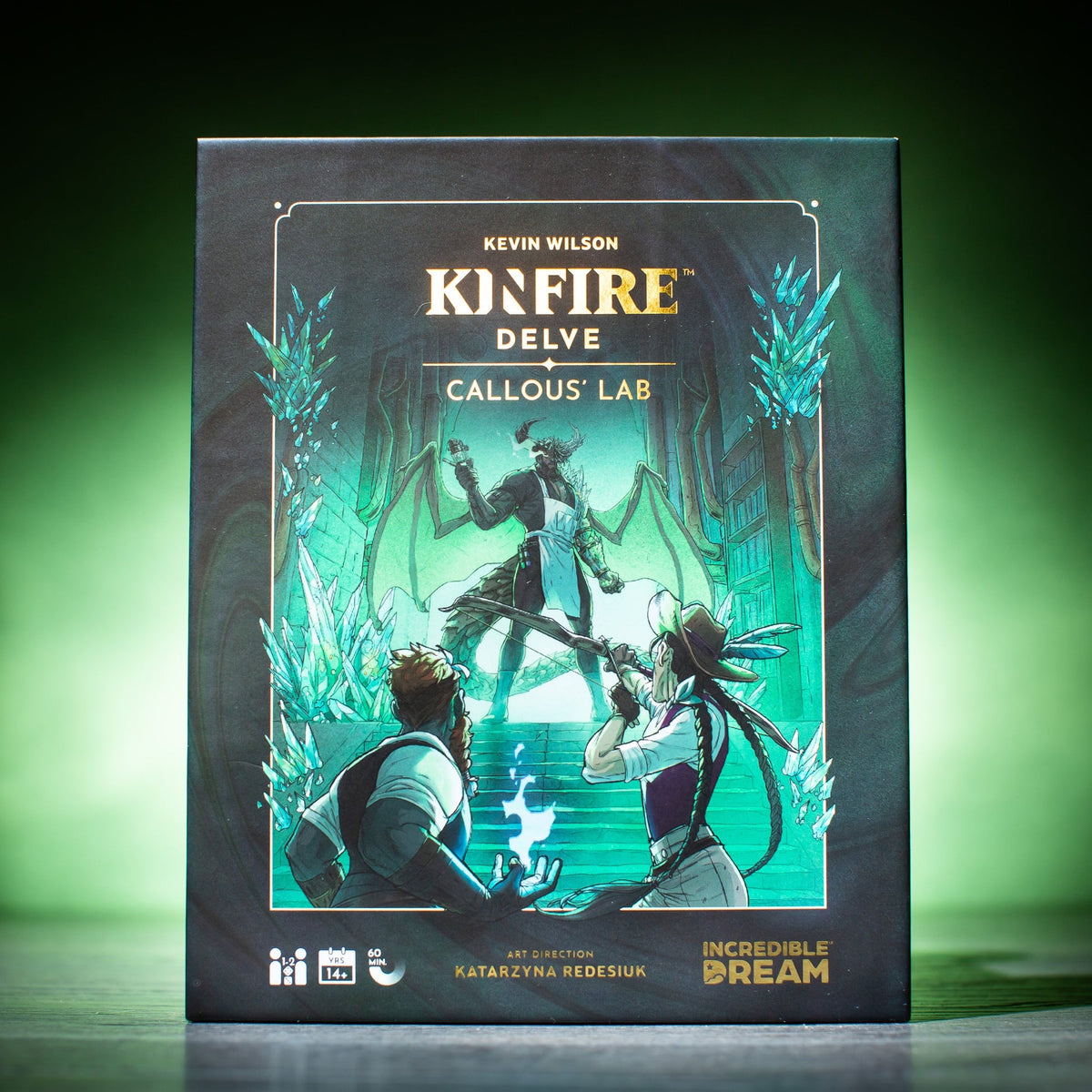 Kinfire Delve: Callous' Lab (EN) - Wooden Tree Games