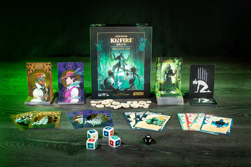 Kinfire Delve: Callous' Lab (EN) - Wooden Tree Games