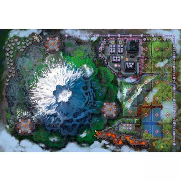 Fuji Koro Playmat - Wooden Tree Games
