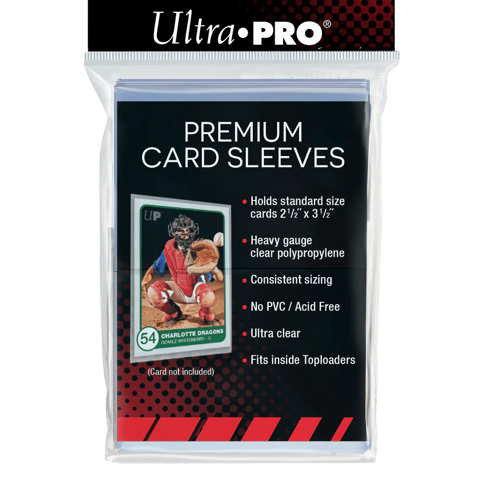 Ultra Pro - Soft Sleeves 63x88mm (125) - Wooden Tree Games