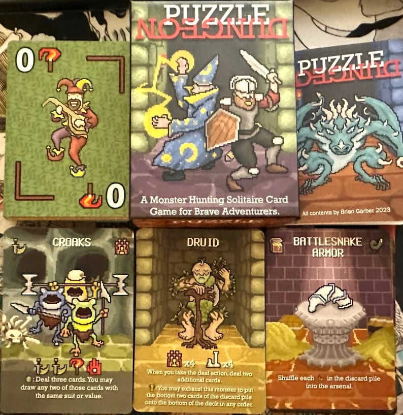 Puzzle Dungeon Intro Deck