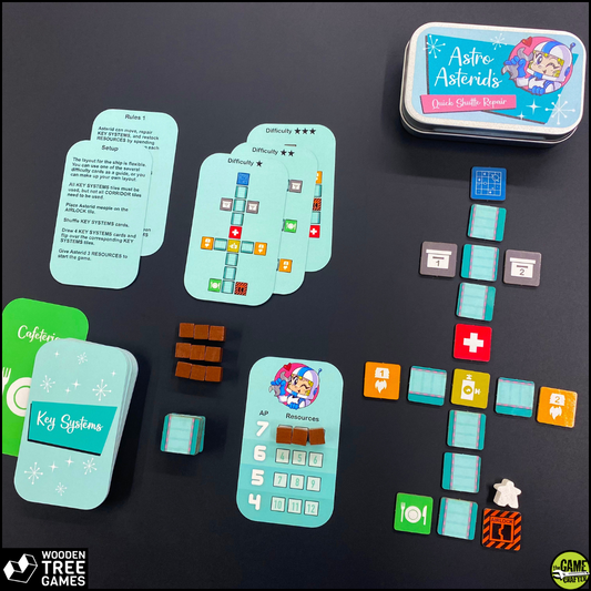 Astro Asterid's Quick Shuttle Repair - Wooden Tree Games