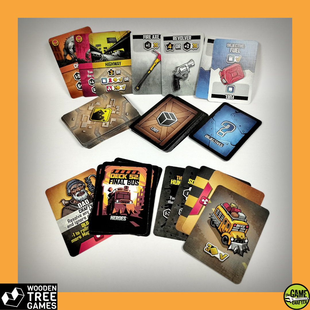 DECK 52: Final Bus - Wooden Tree Games