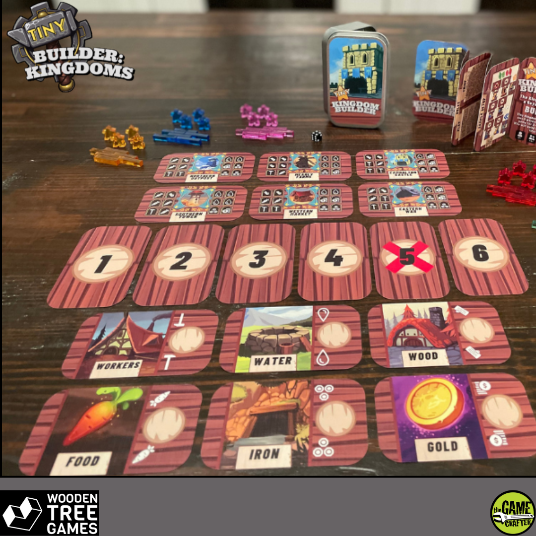 Tiny Builder: Kingdoms - Wooden Tree Games
